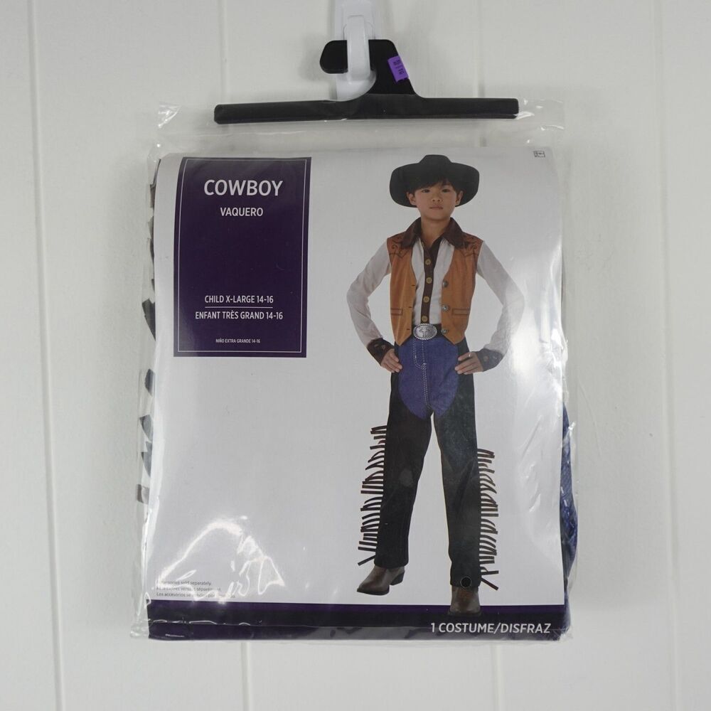 Cowboy Boys Costume Medium 8-10